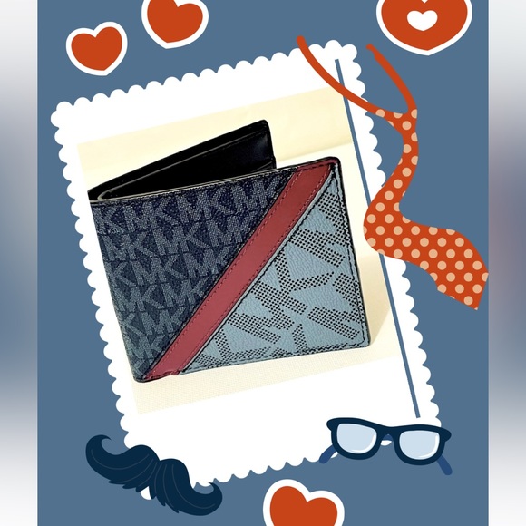 NWT Michael Kors Cooper Billfold Wallet - Picture 2 of 8